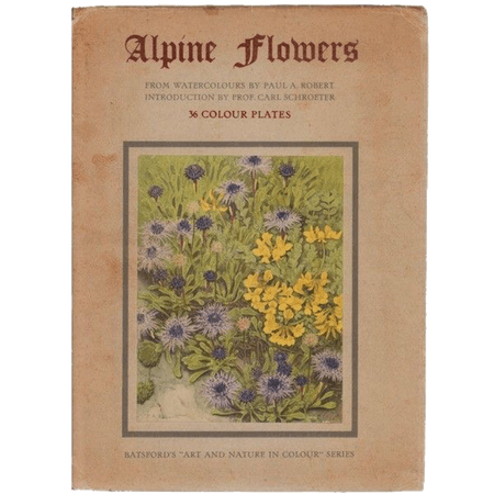 alpine flowers book
