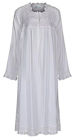 The 1 for U 100% Cotton Praire Style Nightdress With Pockets - Henrietta