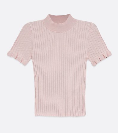 pale-pink-knit-high-neck-ribbed-top.jpg (1200×1361)