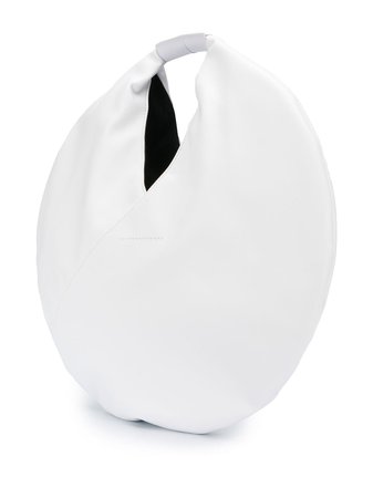 White MM6 Maison Margiela circular Japanese tote bag S63WC0054P2260 - Farfetch