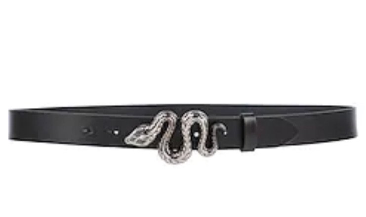 Roberto cavalli snake belt