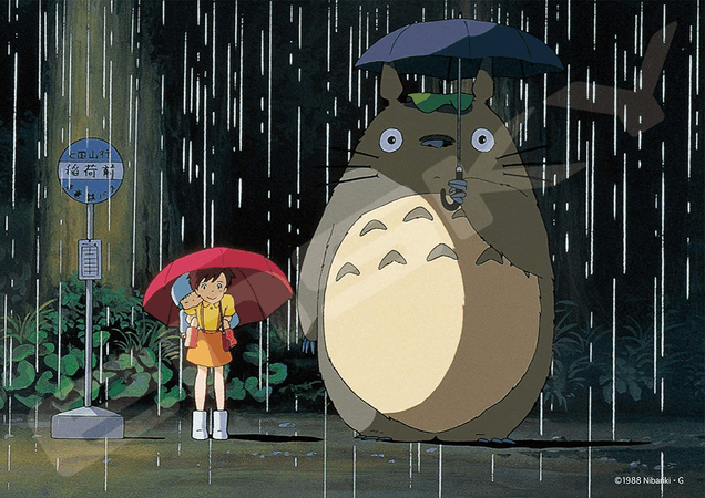 My Neighbor Totoro, Totoro, Studio Ghibli, rain