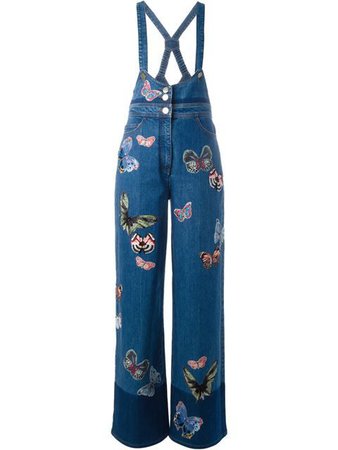 Valentino Butterfly Embroidery Jumpsuit