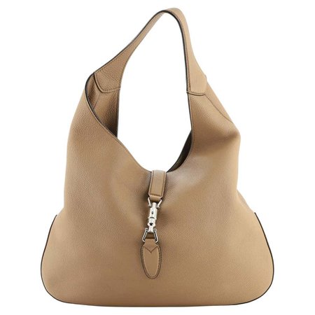 Gucci Jackie Soft Hobo Leather Large at 1stDibs