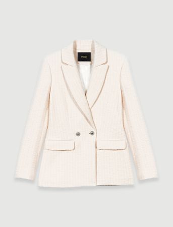 123VILENO Tweed jacket - Blazers & Jackets - Maje.com