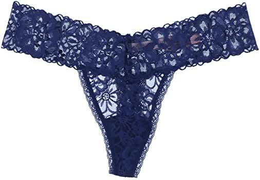 Amazon.com: Victoria's Secret Panties The Lacie Thong Underwear (L, Midnight Navy): Clothing