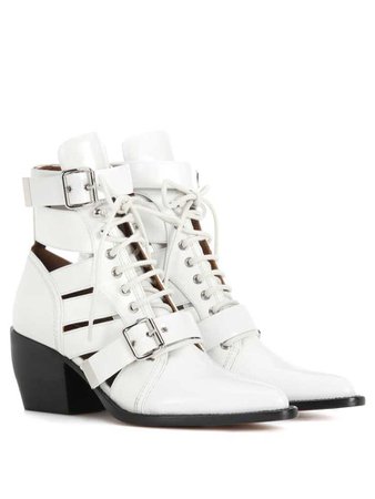 Chloé Rylee Boots White
