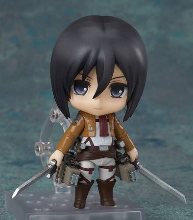 Amazon.com: Good Smile Attack on Titan: Mikasa Ackerman Nendoroid Figure: Toys & Games