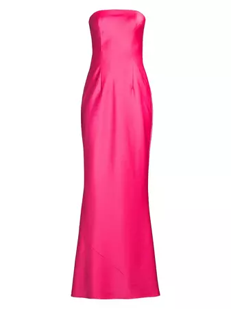 Shop Liv Foster Cowl Back Strapless Gown | Saks Fifth Avenue