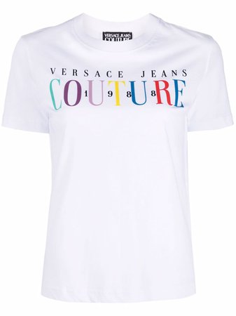 Versace Jeans Couture logo-print T-shirt - Farfetch