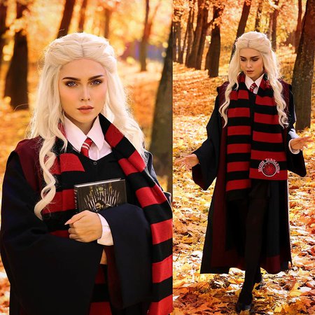 Draco Malfoy Female Cos Play Harry Potter CosPlay Daenerys Game Of Thrones
