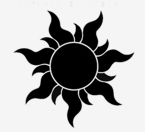 beautiful Black sun
