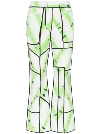 Asai Jungle patchwork trousers $631 - Buy Online - Mobile Friendly, Fast Delivery, Price