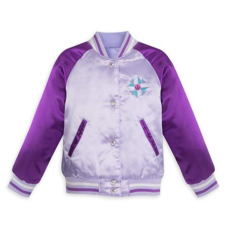 Amazon.com: Disney Frozen Varsity Jacket for Girls - Size 2 Purple: Clothing