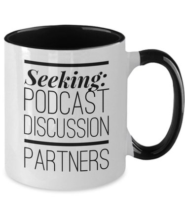Mug for podcast lovers | Etsy