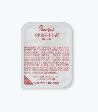 Chick Fil-A Dipping Sauce 1 oz 8 Packets | eBay