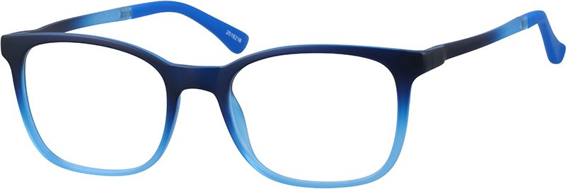 Blue Square Glasses #2016216