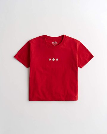 Girls Must-Have Cotton T-Shirt | Girls | HollisterCo.com