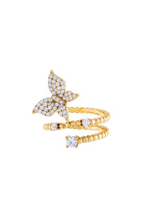 Adina's Jewels Butterfly Wrap Ring | Nordstrom