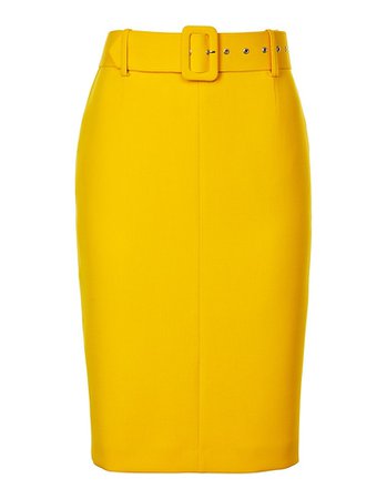 Skirt, desert yellow, yellow | MADELEINE Fashion