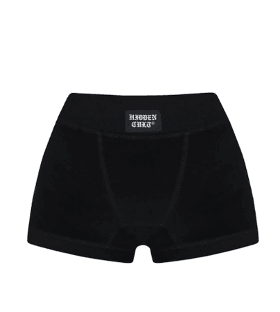 Terry Black Boxer Shorts