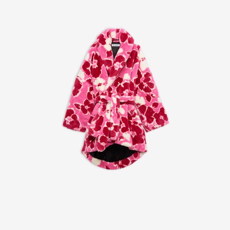Pink Cocoon Wrap Coat for Women | Balenciaga