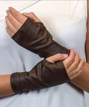 leather gloves fingerless