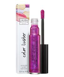 Purple lipstick