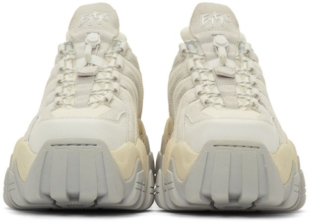 Eytys: Off-White Suede Halo Sneakers | SSENSE