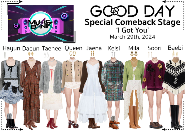 GOOD DAY - Music Bank - Special Comeback Stage