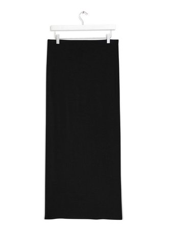 Black Jersey Maxi Skirt | Dorothy Perkins