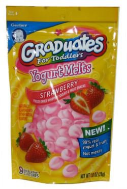 REVIEW: Gerber Graduates For Toddlers Strawberry Yogurt Melts - The Impulsive Buy