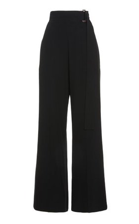 Open-Back Belted Cady Pants By Victoria Beckham | Moda Operandi