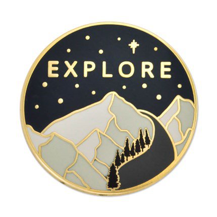 Explore The Outdoors Pin | PinMart