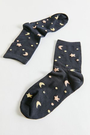 Star-Crossed Crew Sock | Urban Outfitters