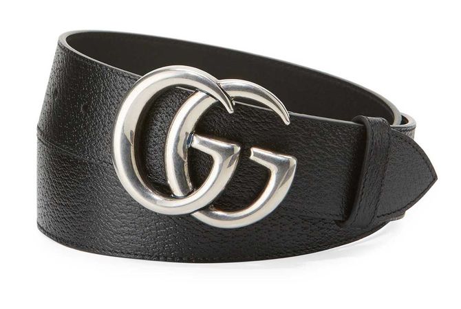 gucci silver belt