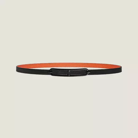 Roulis belt buckle & Reversible leather strap 13 mm | Hermès USA