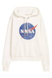 White NASA Hoodie