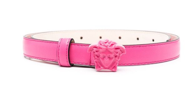 Versace Medusa-buckle belt $350