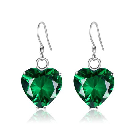 green earrings - Google Search