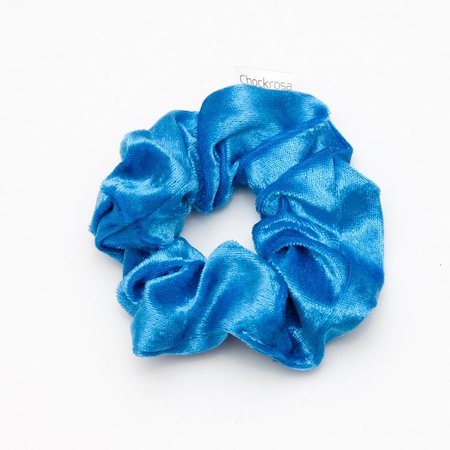 Blue velvet chouchous chouchou bleu azur bleu de cobalt | Etsy