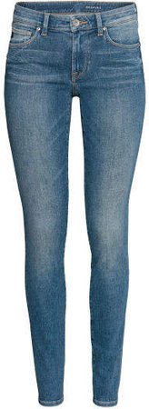 Shaping Skinny Low Jeans - Blue