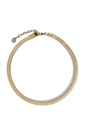Quinn Gold-Plated Necklace by Young Frankk | Moda Operandi