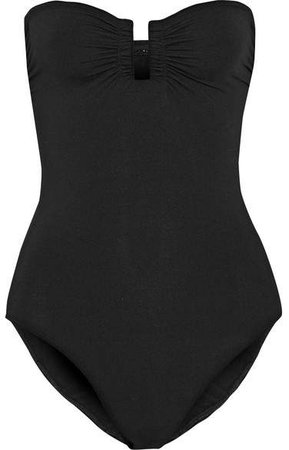 Les Essentiels Cassiopée Bandeau Swimsuit - Black