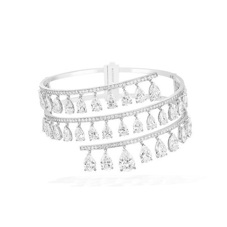 diamonds cuff bracelet