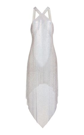 Crystal Mesh Midi Dress By Ludovic De Saint Sernin | Moda Operandi