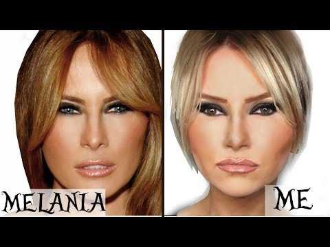 melania trump makeup