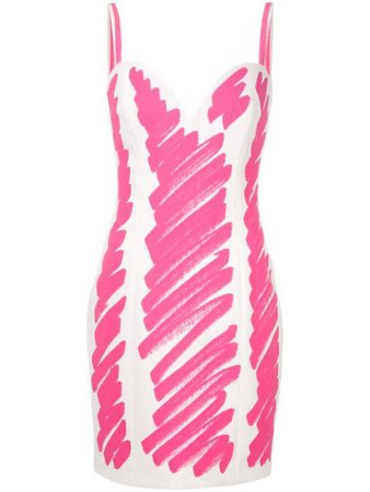 Moschino paint swipe mini dress $738 - Buy Online SS19 - Quick Shipping, Price