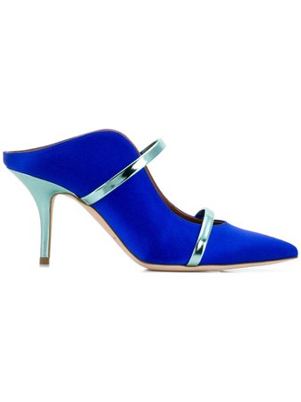 Malone Souliers Maureen satin mules $563 - Buy AW19 Online - Fast Global Delivery, Price