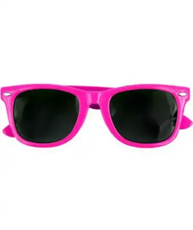 Retro Sunglasses Hot Pink - FiftiesStore.com